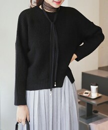 DHOLIC | フロントスリットニットプルオーバー(ニット/セーター)