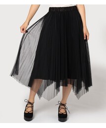 PAGEBOY | 【mina11月号】ランダムヘムチュールスカート(スカート)