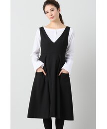 LIMITLESS LUXURY | T/R Vネックワンピース(ワンピース/ドレス)