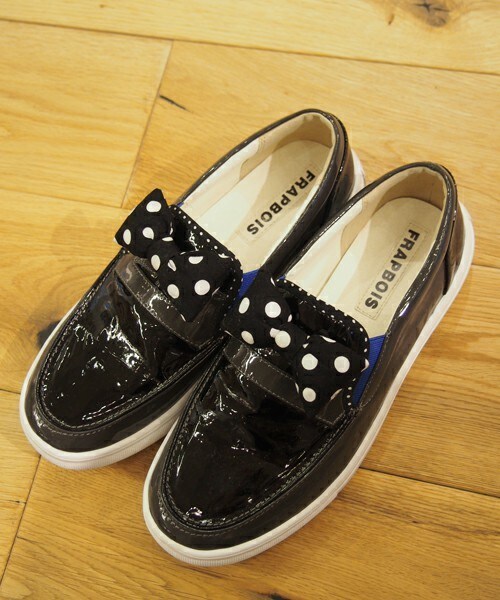 FRAPBOIS（フラボア）の「エナローファー（スニーカー・レディース・ブラック/ネイビー・0/1/2/3）」の7枚目の写真