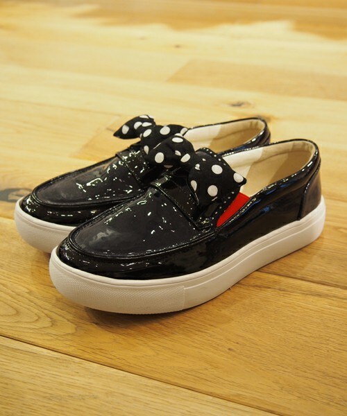 FRAPBOIS（フラボア）の「エナローファー（スニーカー・レディース・ブラック/ネイビー・0/1/2/3）」の2枚目の写真