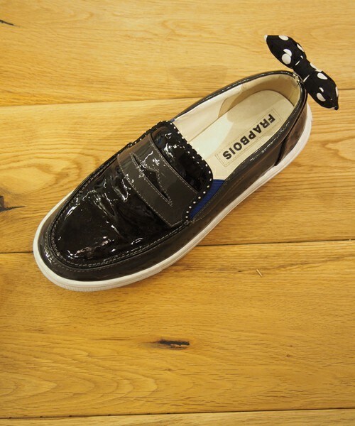 FRAPBOIS（フラボア）の「エナローファー（スニーカー・レディース・ブラック/ネイビー・0/1/2/3）」の10枚目の写真