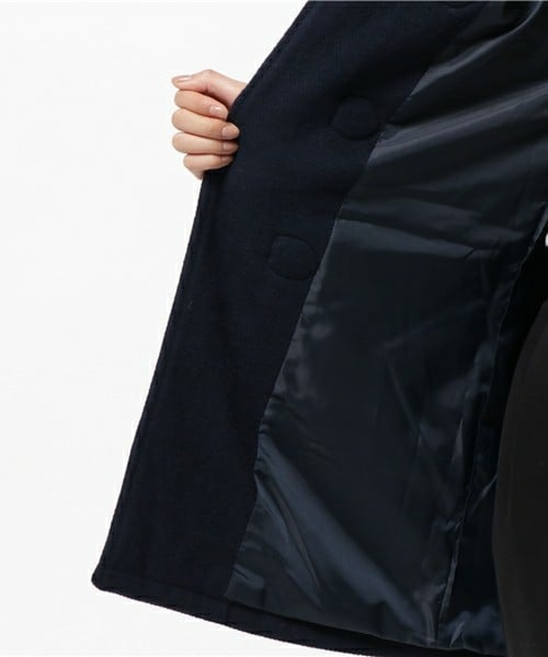 archives（アルシーヴ）の「カルゼミドル丈ダッフルコート（ダッフルコート・レディース・アイボリー/グレー/ネイビー・MEDIUM）」の11枚目の写真