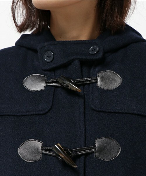 archives（アルシーヴ）の「カルゼミドル丈ダッフルコート（ダッフルコート・レディース・アイボリー/グレー/ネイビー・MEDIUM）」の7枚目の写真