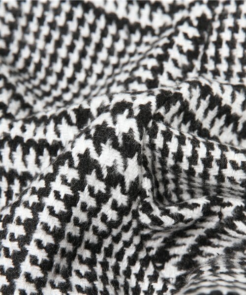 archives（アルシーヴ）の「千鳥格子ジャガードショートパンツ（その他パンツ・レディース・オフホワイト/モカ・MEDIUM）」の10枚目の写真