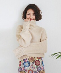 DHOLIC | タートルネックバルキーニットプルオーバー(ニット/セーター)