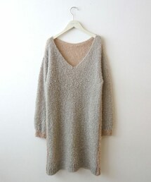 tap roots | tap roots 2WAY モフモフニットワンピース(ワンピース)