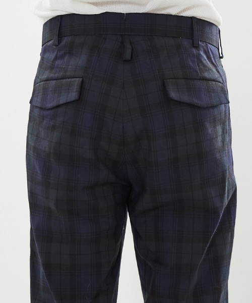 パンツ Milok BOX TUCK TROUSERS Milok - Milok BOX TUCK TROUSERS | BLACKの通販 by kumataro's