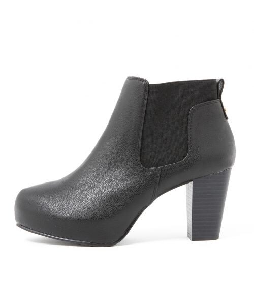 Heather(ヘザー)の「サイドゴアブーツ2(シューズ・ブラック/ブラウン)」の3枚目の写真