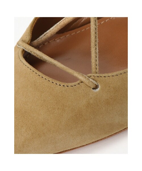 Deuxieme Classe（ドゥーズィエムクラス）の「AQUAZZURA 7.5cm SUEDE LACE UPシューズ◇（シューズ・ベージュ・35/36/37/38/39）」の13枚目の写真