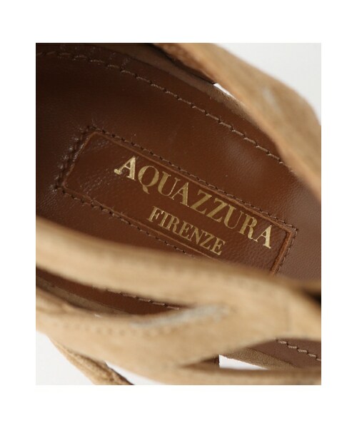 Deuxieme Classe（ドゥーズィエムクラス）の「AQUAZZURA 7.5cm SUEDE LACE UPシューズ◇（シューズ・ベージュ・35/36/37/38/39）」の11枚目の写真