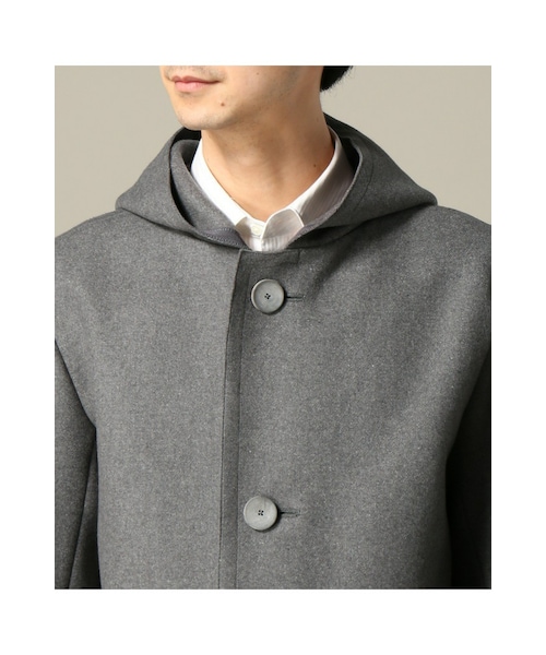 EDIFICE（エディフィス）の「AILE/Super 140S メルトンフードコート