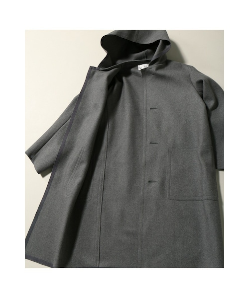 EDIFICE（エディフィス）の「AILE/Super 140S メルトンフードコート