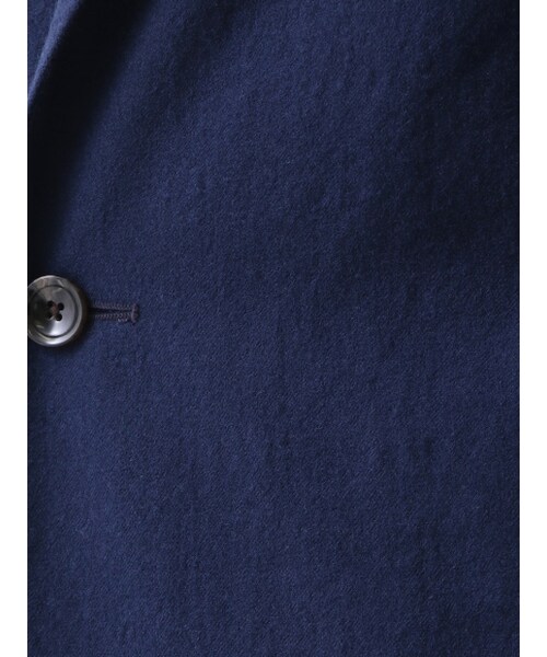 ABAHOUSE（アバハウス）の「ウールワッシャーベルテッドコート（チェスターコート・メンズ・ブラック/オレンジ/ネイビー・46/48）」の11枚目の写真