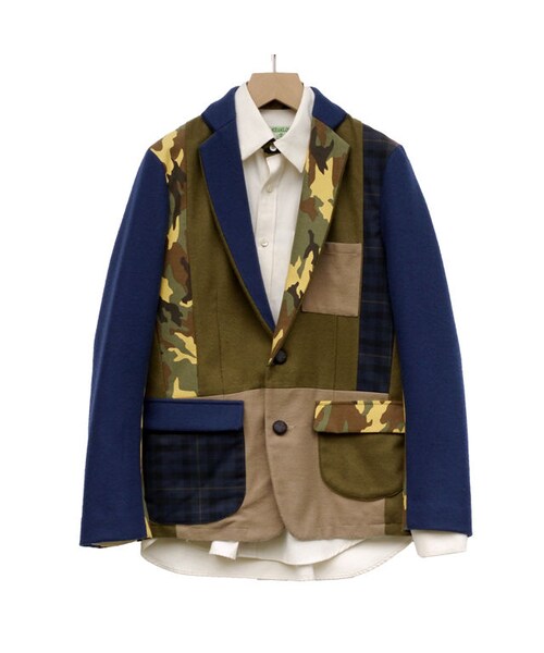 NIRAME.CO（ニラメッコ）の「【残りMサイズ1枚のみ】真夜中のシーソーじゃけっと。（テーラードジャケット・メンズ・その他）」の5枚目の写真