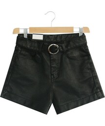 2PER | サークルベルト付きコーティングショートパンツ(P0000ELR)(その他パンツ)