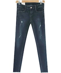 2PER | 裾切りっぱなしダメージウォッシングデニムパンツ(P0000ELS)(デニムパンツ)