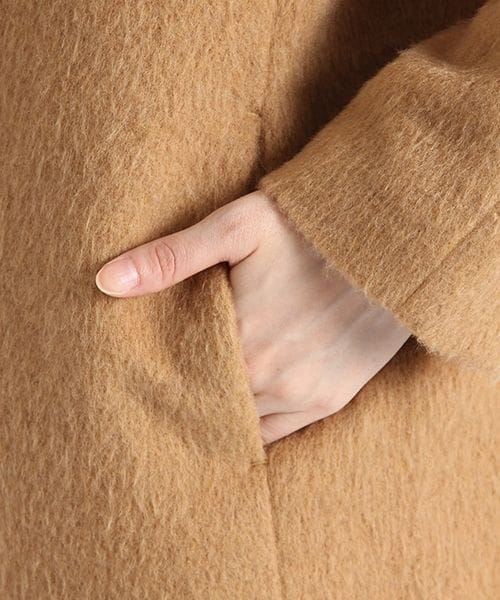 studio CLIP(スタディオクリップ)の「シャギーチェスターコート(ジャケット/アウター・グレー/キャメル/ネイビー)」の11枚目の写真