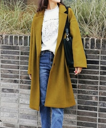 DHOLIC | ウール混ベーシックチェスターコート(チェスターコート)