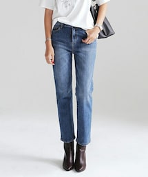 DHOLIC | ウォッシュドブルーデニムパンツ(デニムパンツ)