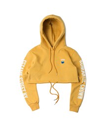 ROMANTIC CROWN | COOKIE MONSTER CROP HOODIE_MUSTARD(その他)