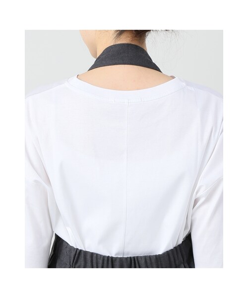 JOURNAL STANDARD（ジャーナルスタンダード）の「TWツイル ホルターベルトジャンパースカート（ワンピース/ドレス・ブラック/グレー・フリー）」の9枚目の写真