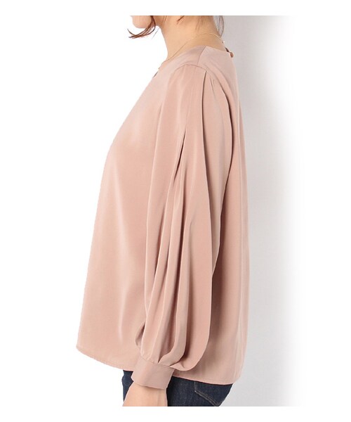 laboratory work（ラボラトリーワーク）の「ベネシャン袖ボリュームブラウス（トップス・レディース・アイボリー/キャメル/ダークレッド/ダークネイビー・M）」の6枚目の写真