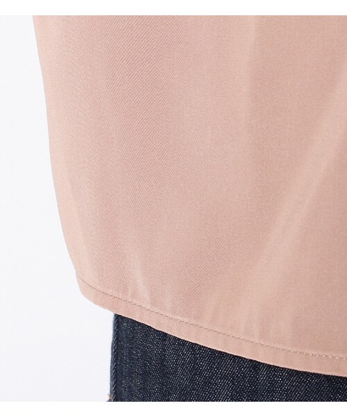 laboratory work（ラボラトリーワーク）の「ベネシャン袖ボリュームブラウス（トップス・レディース・アイボリー/キャメル/ダークレッド/ダークネイビー・M）」の9枚目の写真