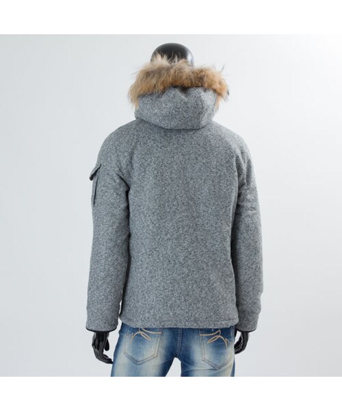 CALL&RESPONSE（コールアンドレスポンス）の「【シンサレートで薄いのに暖かい】高機能中綿ツイードマウンテンジャケット/ＣＡＬＬ＆ＲＥＳＰＯＮＳＥ　　/  162-1103-16（その他アウター・メンズ・その他）」の4枚目の写真