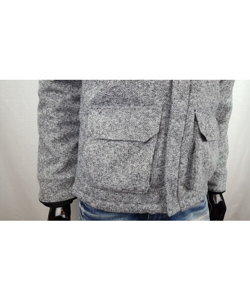 CALL&RESPONSE（コールアンドレスポンス）の「【シンサレートで薄いのに暖かい】高機能中綿ツイードマウンテンジャケット/ＣＡＬＬ＆ＲＥＳＰＯＮＳＥ　　/  162-1103-16（その他アウター・メンズ・その他）」の11枚目の写真