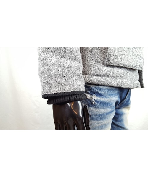 CALL&RESPONSE（コールアンドレスポンス）の「【シンサレートで薄いのに暖かい】高機能中綿ツイードマウンテンジャケット/ＣＡＬＬ＆ＲＥＳＰＯＮＳＥ　　/  162-1103-16（その他アウター・メンズ・その他）」の9枚目の写真