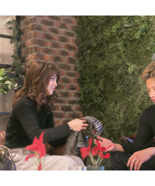 CALL&RESPONSE(コールアンドレスポンス)の「日本製チェックマフラー / 152-1662-12 GRY(マフラー・メンズ・その他)」の4枚目の写真