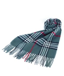 CALL&RESPONSE | 日本製チェックマフラー　　/  152-1662-12  GRY(マフラー)