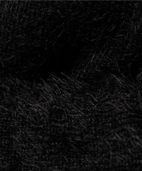 actuel（アクチュエル）の「シャギーサイドスリットP/O（ニット/セーター・レディース・オフホワイト/ブラック/ライトグレー/ピンク・FREE）」の11枚目の写真