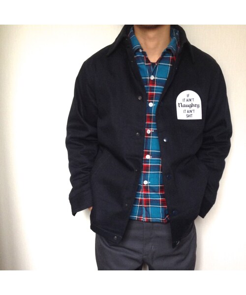 NAUGHTY (kobe)（ノーティー）の「AIN'T NAUGHTY COTTON TWILL JKT（ブルゾン・メンズ・その他）」の3枚目の写真