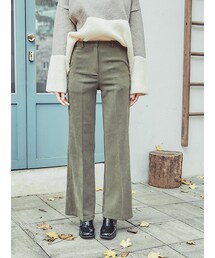 KORMARCH | ストレート起毛スラックスパンツ(その他パンツ)