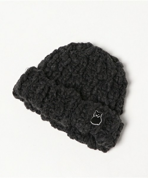 FRAPBOIS（フラボア）の「ZOOワッチ（ニットキャップ/ビーニー・レディース・チャコール/ブルー/イエロー・FREE）」の6枚目の写真