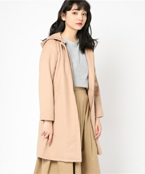 archives（アルシーヴ）の「フードコート（その他アウター・レディース・アイボリー/グレー/ネイビー/キャメル・MEDIUM）」の4枚目の写真