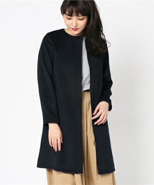 archives（アルシーヴ）の「フードコート（その他アウター・レディース・アイボリー/グレー/ネイビー/キャメル・MEDIUM）」の16枚目の写真