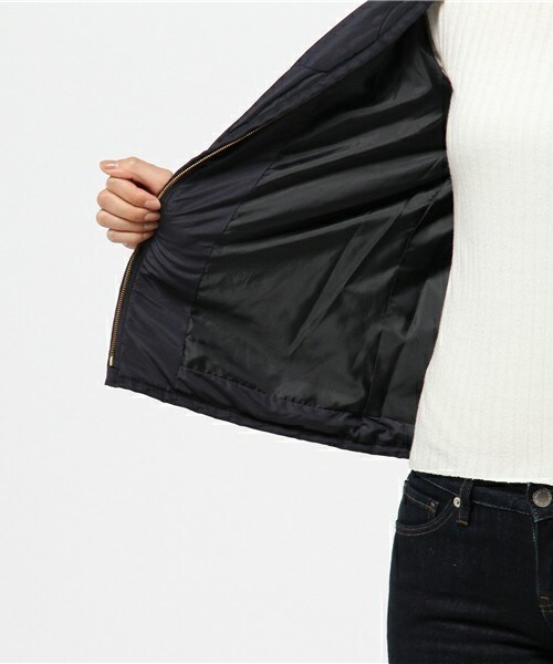 archives（アルシーヴ）の「キルティングジャケット（ブルゾン・レディース・カーキ/ネイビー・MEDIUM）」の10枚目の写真