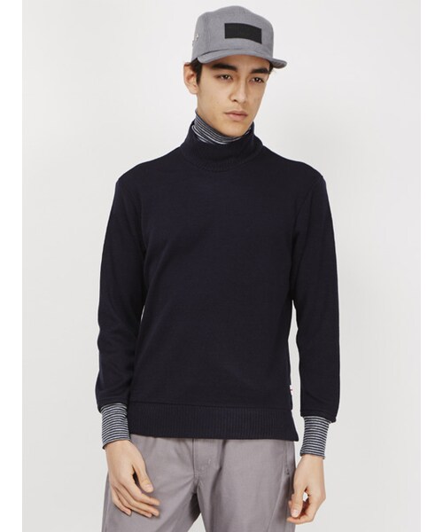 WHIZLIMITED(ウィズリミテッド)の「W TURTLE(トップス・GRAY/NAVY/BLACK・M/L/XL)」の5枚目の写真