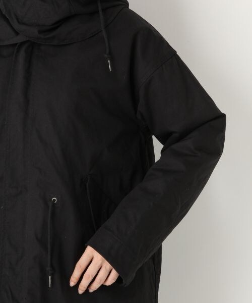 A part by（アパートバイ）の「DMP/3WAYモッズコート（ジャケット/アウター・ブラック/カーキ）」の13枚目の写真