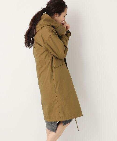 A part by（アパートバイ）の「DMP/3WAYモッズコート（ジャケット/アウター・ブラック/カーキ）」の6枚目の写真