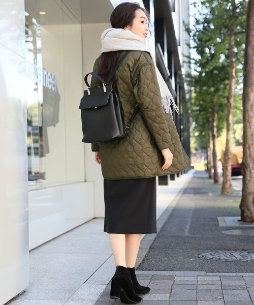 A part by（アパートバイ）の「DMP/3WAYモッズコート（ジャケット/アウター・ブラック/カーキ）」の8枚目の写真