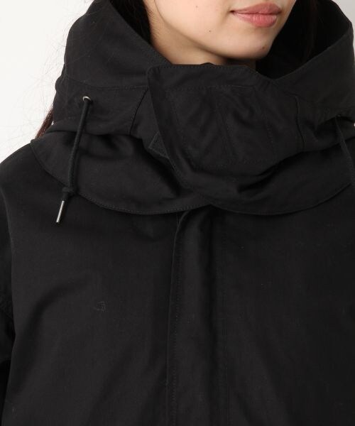A part by（アパートバイ）の「DMP/3WAYモッズコート（ジャケット/アウター・ブラック/カーキ）」の12枚目の写真