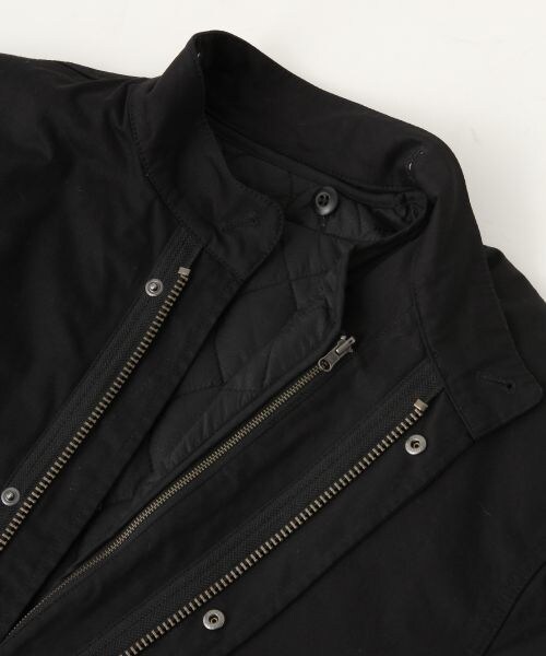 A part by（アパートバイ）の「DMP/3WAYモッズコート（ジャケット/アウター・ブラック/カーキ）」の20枚目の写真