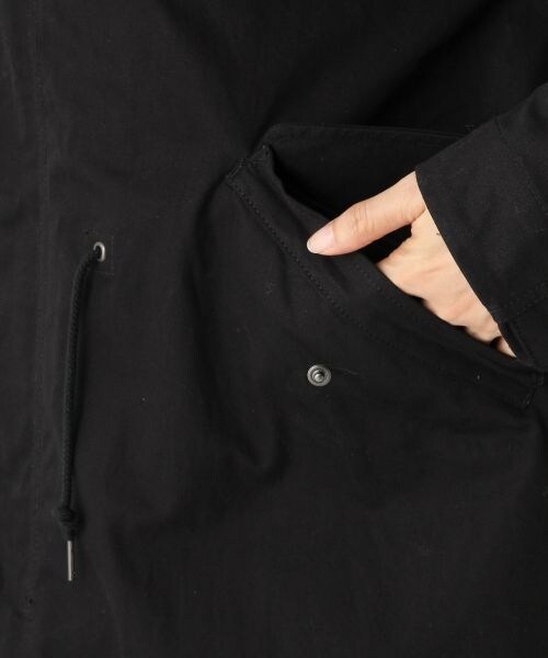 A part by（アパートバイ）の「DMP/3WAYモッズコート（ジャケット/アウター・ブラック/カーキ）」の15枚目の写真