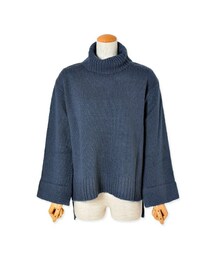 flower | slow turtle knit ～スロータートルニット(ニット/セーター)