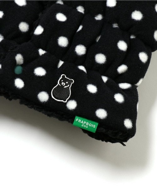 FRAPBOIS(フラボア)の「ZOOネックウォーマー(ネックウォーマー/スヌード・レディース・ブラック/ネイビー・FREE)」の5枚目の写真