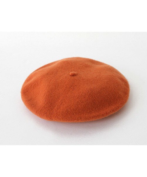DHOLIC（ディーホリック）の「8COLORSウールベレー帽（ハンチング/ベレー帽・レディース・パープル/オートミール/ピンク/マスタード/オレンジ/ワイン/ブラック/グレー・ONE/FREE）」の8枚目の写真